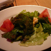 Osteria UVA RARA 横浜 - 肉料理ランチのサラダ