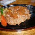 レストラン寿楽 - ハンバーグ(中）