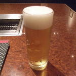 焼肉 叙々苑  燦々亭 - ランチビール