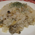 アサリ入りガーリックピラフ