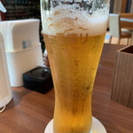 エヴー - 2杯目。やっぱりﾜﾀｼはビールは一番搾り推し