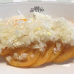Yakurai Do San Senta Yama No Sachi Senta - 桃太郎トマトでサラダを作りました。