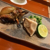 津の守坂 小柴 - 焼物：すっぽんのつけ焼き
