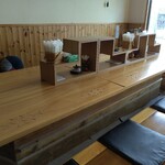 Onsen Koubou Akan - イートインスペース。