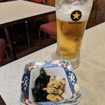 TAMAYA DINING BAR - 生ビール & お通し