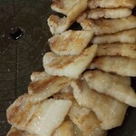 はっぱや - お店の方が焼いてくれます