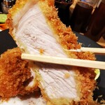 とんかつ けい太 - 南洲自然豚ロースカツ