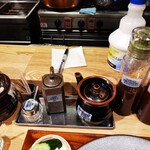 とんかつ けい太 - 卓上セット