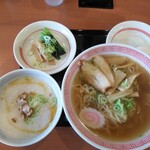 幸楽苑 - 朝定食（お粥セット C）600円（税込）