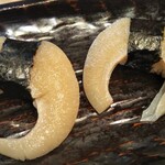 鮨智 - ふかひれ寿司二貫