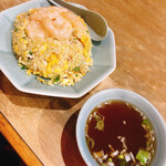 来々軒 - エビチャーハン