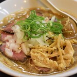 浜田山 - 魚介豚骨味玉らーめん