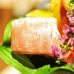 嵯峨沢館 - 2012/Jun.　御造り　鯛