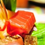 嵯峨沢館 - 2012/Jun.　御造り　本マグロ