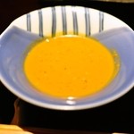 嵯峨沢館 - 2012/Jun.　焜炉　陶板焼き　胡麻だれ