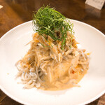 創作麺工房 鳴龍 - しらす冷やっこ