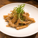 創作麺工房 鳴龍 - メンマ(ネギソース)