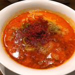 創作麺工房 鳴龍 - 麻辣担担麺（辛さ増し）