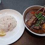 スープカレー スアゲ4 - ラムカレー