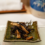 うを徳 - 2020.8 伊勢鳥羽長ひじき 聖護院蕪切り干し 冬菇椎茸