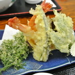 そば処　はやし - 天ぷら　エビ2本