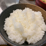 とんかつ 大喜 - ライス