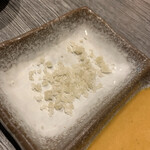 とんかつ 大喜 - 本日の塩(フランスの海塩)