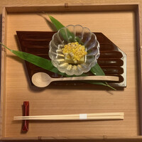 祇園 川上 - とうもろこし豆腐