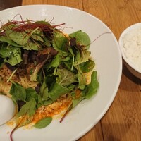 個室中華 頤和園 溜池山王店 - 冷やし担々麺 1,100円＆ライス 100円