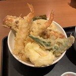 和食さと - ちく玉海老天丼（ご飯大盛り）…948円+税