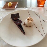 Benoit Alain Ducasse - ル・ショコラ・アラン・デュカス
                      東京工房のショコラ ブノワ風
                      長野県産蕎麦の実のアラン・デュカスアイスクリーム