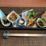 迎帆楼 - 夕食の前菜