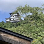 迎帆楼 - 部屋からの犬山城