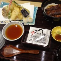うなぎ和食 しら河 名駅店 - 天まぶし