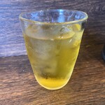 香港バル ラカンカ - お水ではなく中国茶です