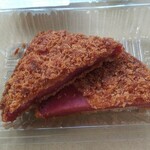 ディオ - 厚切りハムカツ(税抜)74円→59円　※開封後(2020.08.12)