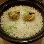 馳走 山傳 - ドドーン。雲丹のご飯でござる