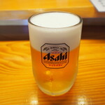 寿司・割烹 かぶら - 生ビール