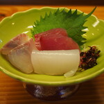 寿司・割烹 かぶら - おまかせミニ会席 芽生（お造り）