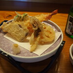 寿司・割烹 かぶら - おまかせミニ会席 芽生（天ぷら）