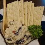 てつ食堂 - ラムレーズンとクリームチーズのおつまみ白和え