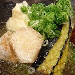 てつ食堂 - 手作りどうふを使用した揚げだしどうふ