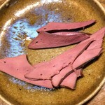 薫製の杜 - 食べかけレバー