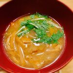 Marumo Kicchin - 野菜たっぷり味噌汁。