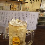 金町製麺 - メガハイボール