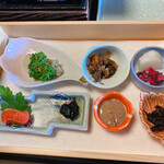 食べるお宿 浜の湯 - 前菜いろいろ