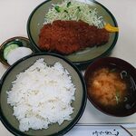 とんかつはま - ロースかつ定食