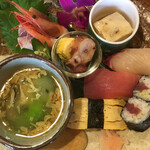 Ume sushi - 昼膳(1500円)(2020.08.現在)