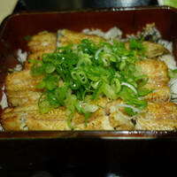 うなぎ 目白ぞろ芽 - ねぎ白焼き重