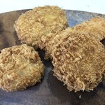 新宿さぼてん - 料理写真:出来立ての揚げ物